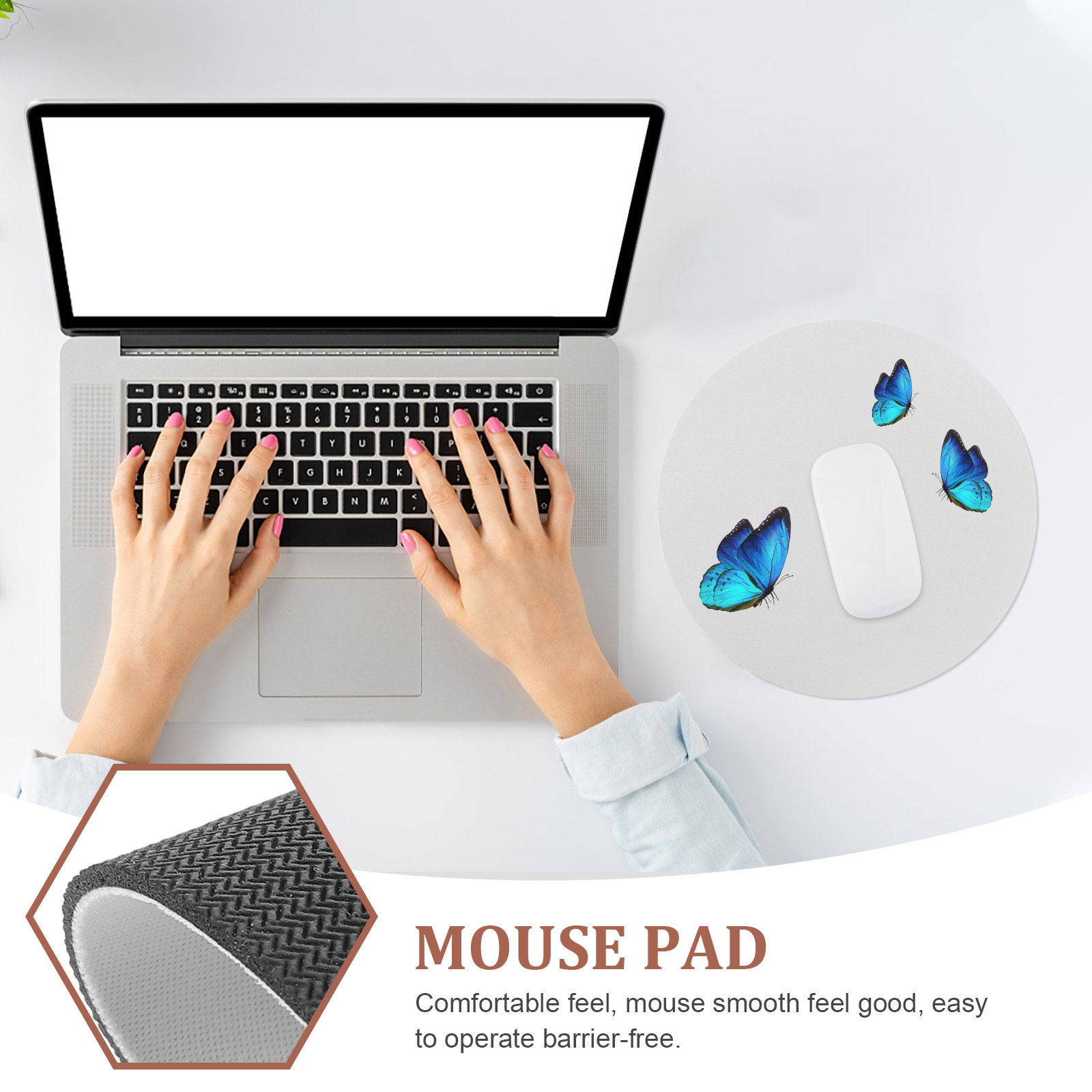 5Pcs Alas Mouse Sublimasi Prof - Mouse Pad Blank Sublimation ulasan dan harga