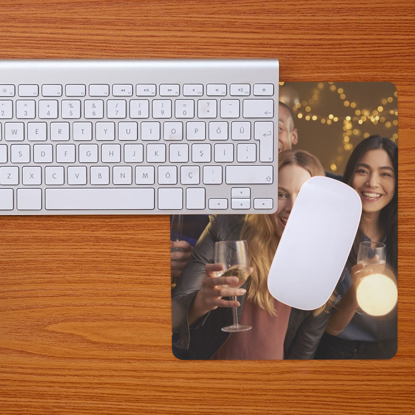 5Pcs Alas Mouse Karet Sublimas - Mouse Pad Blank Sublimation ulasan dan harga