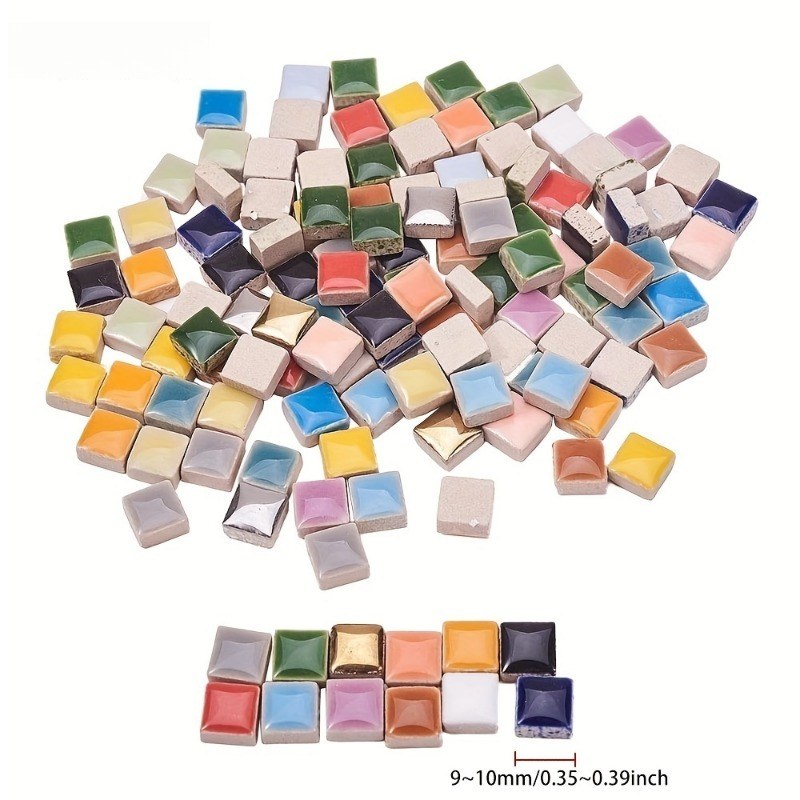 100g Ubin Mosaik Keramik Perse - Ceramic Tile Blank ulasan dan harga