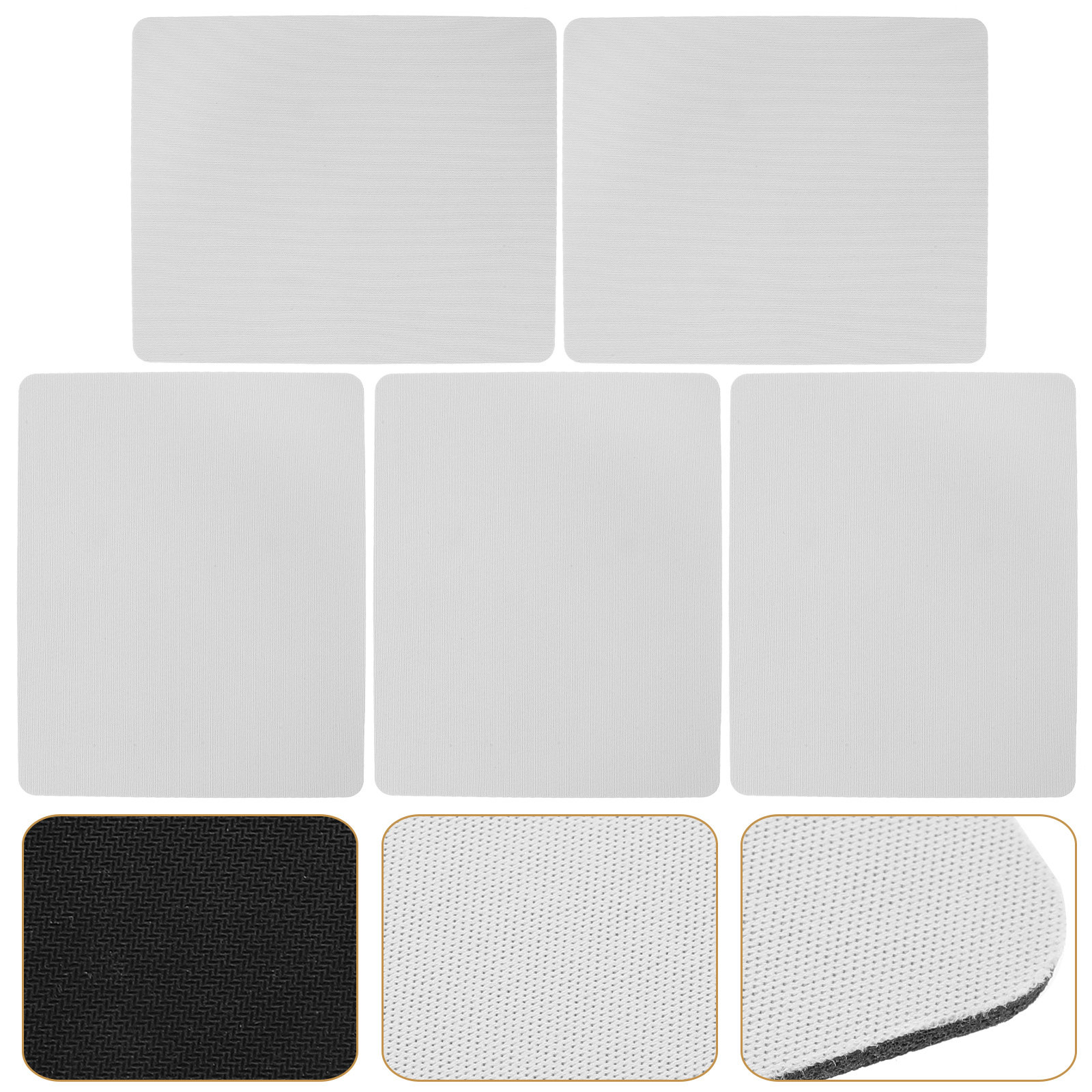 5 Buah Alas Mouse Sublimasi Ek - Mouse Pad Blank Sublimation ulasan dan harga
